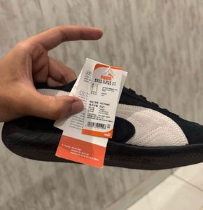 Puma Speedcat Black &amp; White Casual Shoes