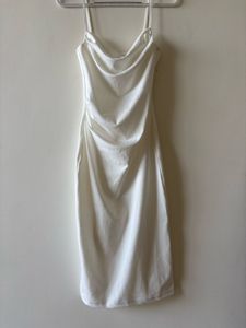 Elegant White Slip Dress