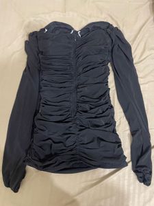 Black party wear dress