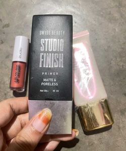 Makeup Primer and Lip colour combo