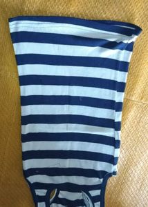 Blue &amp; White Striped Tank Top