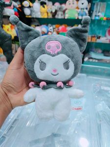 Kuromi Plush Toy Keychain