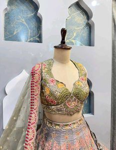 Beautifully Embroidered Lehenga Choli