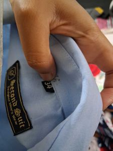 Light Blue Button-Up Shirt