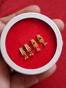 beautiful Gold Earrings Set ✨️