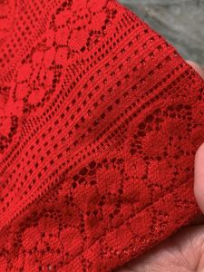 Charming Red Girls Dress