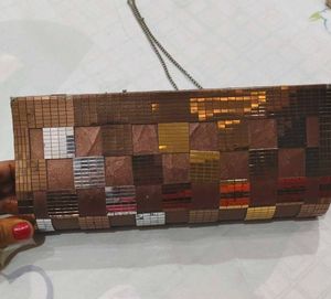 Sparkling Mosaic Clutch Bag
