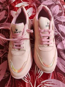 Pink Chunky Sneakers