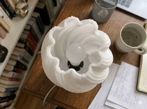 Custom Modern Spiral Lamp | Aesthetic Warm Desk &amp;