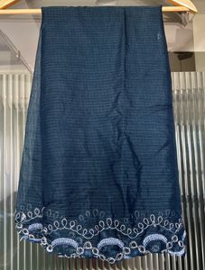 Elegant Blue Embroidered Kurta Set