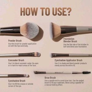 Swiss Beauty Professional Face &amp; Eye Brush Set