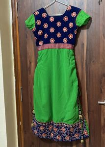 straight Embroidered Kurta Set
