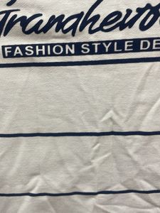 Boy's White Striped Jacket