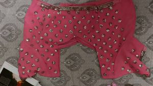 Stunning Pink Sequined Blouse
