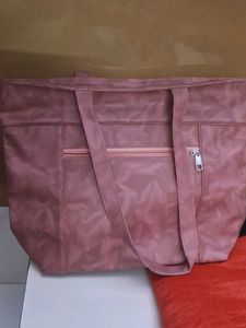 Stylish Pink Tote Bag