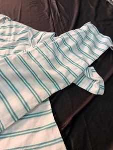 Striped Cotton Night Suit