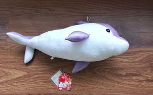 Sparkly Purple Dolphin Plush Toy