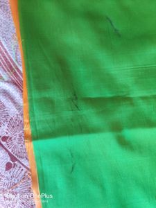 We Are Selling A Beautiful Green Banarsi Saree.