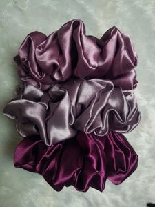 New XL Silk Scrunchies❤️ Made With Very Premium Quality [ 199 Each ]