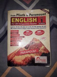 Paramount English for Competitive Exams Vol 1