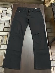 Diesel Black Flare Jeans