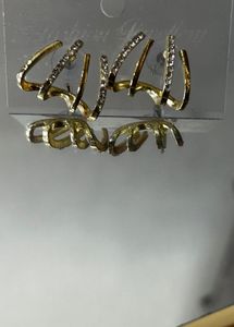 Sparkling Claw Earrings