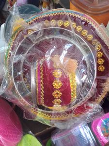 Vrand New karwa Puja Thali