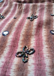 Chic Striped Kurta Set
