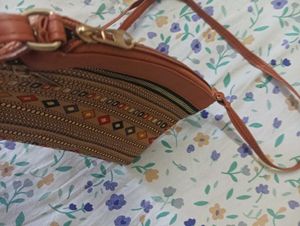 Boho Tribal Print Crossbody Bag