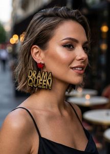 New Drama Queen Dangle Earrings