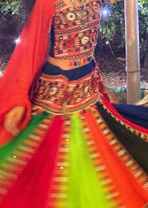 Vibrant Embroidered Lehenga Choli Set