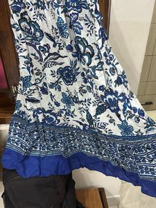 Bohemian Floral Print Maxi Dress