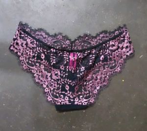 Lace Trimmed Bikini Panty