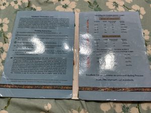 Telephone shade card for boutiques