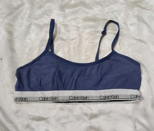 Calvin Klein Blue Sports Bra