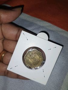 Antique Rare Coin Of India 10 Paise Year 1968