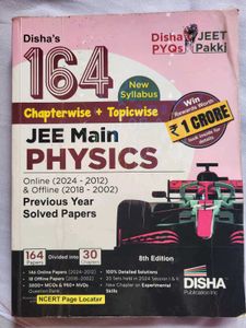 JEE MAINS PHYSICS AND CHEMISTRY CHAPTER WISE PYQ.