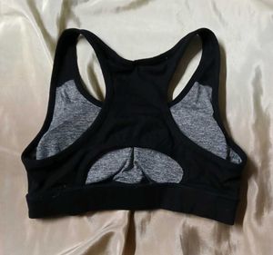Black Sports Bra