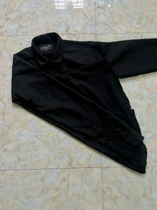Classic Black Men's Long Sleeve Shirt