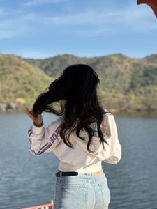 Stylish White Hoodie
