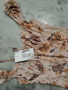 Floral Print Mini Dress