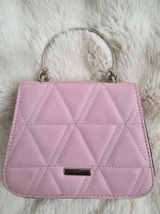 Fastrack Chic Quilted Pink Handbag