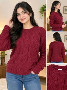 Chunky Cable Knit Sweater