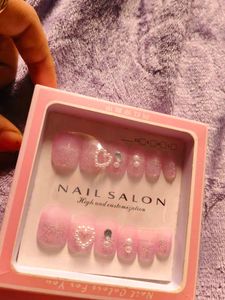 Pink Nail Salon Press-On Nails