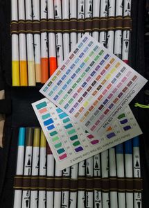Ohuhu 100 Color Markers Maui Series