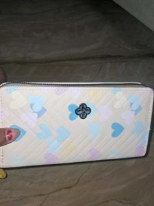 Cute Heart Pattern Wallet