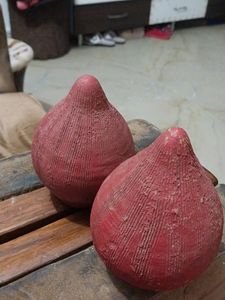 Terracotta Decorative Gourds (Set of 2)