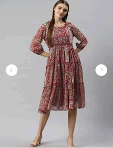 Boho Tiered Midi Dress