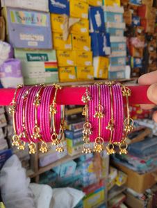 beautiful Benglas set 24 velvet chudiya 8 Kashmiri
