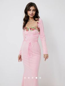 Pink Floral Dress